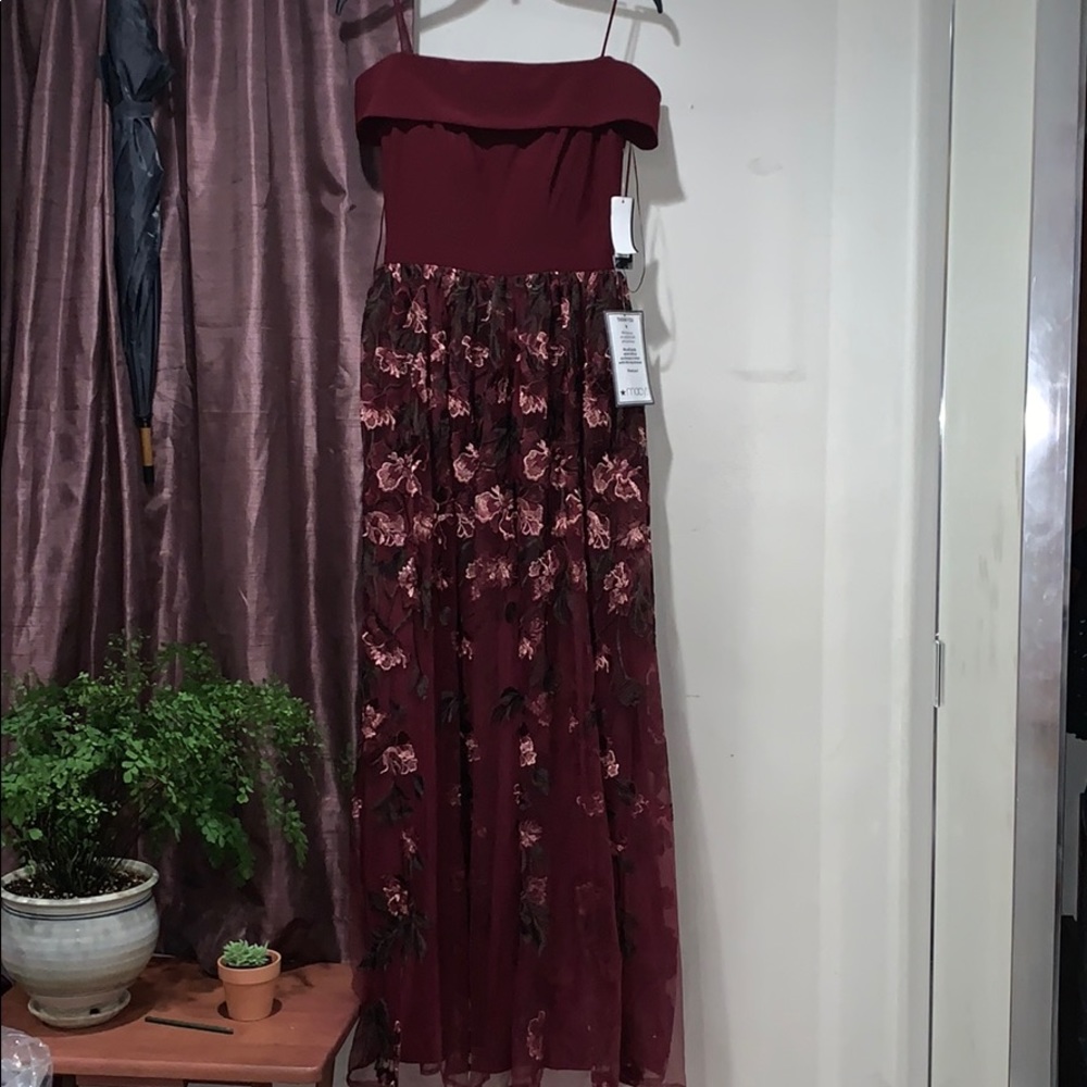 Long princess flower dress